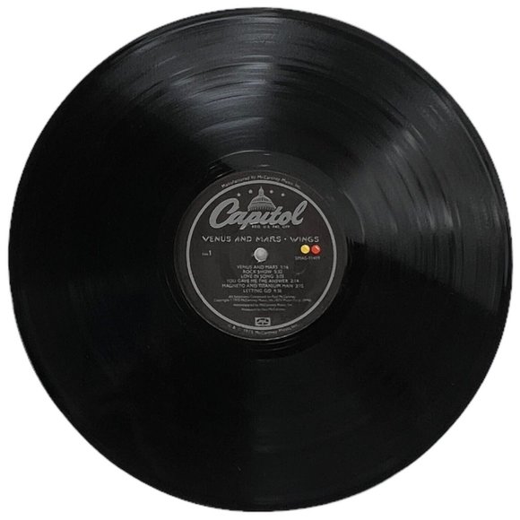 Beatles Paul McCartney & Wings Venus And Mars VInyl LP Record Album WIth Posters - Picture 6 of 13